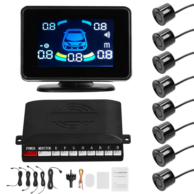 8-Sensor Parking Radar System