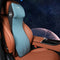 Leather Memory Foam Lumbar Support